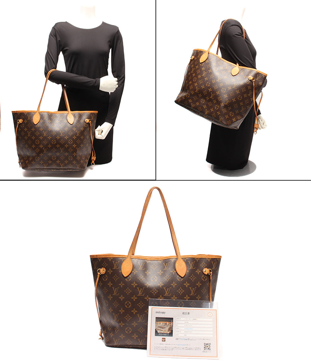 LOUIS VUITTON トートバッグ ショルダーバッグ 肩掛け ネヴァーフルMM モノグラム M40156 レディース ルイ・ヴィトン