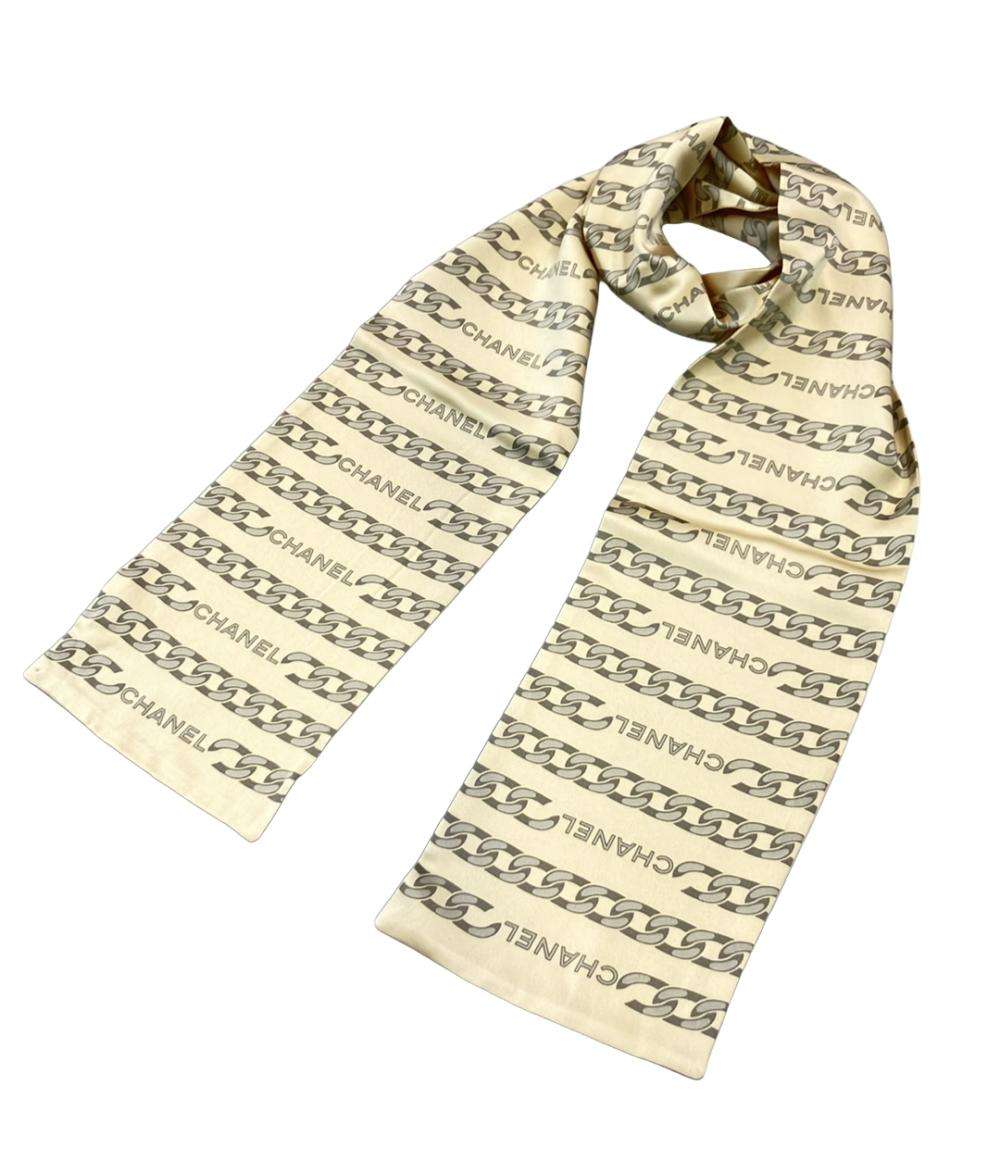 未使用 シャネル 大判 シルクショール ストール CHANEL ストール シルク100% レディース シャネル – Rehello by BOOKOFF