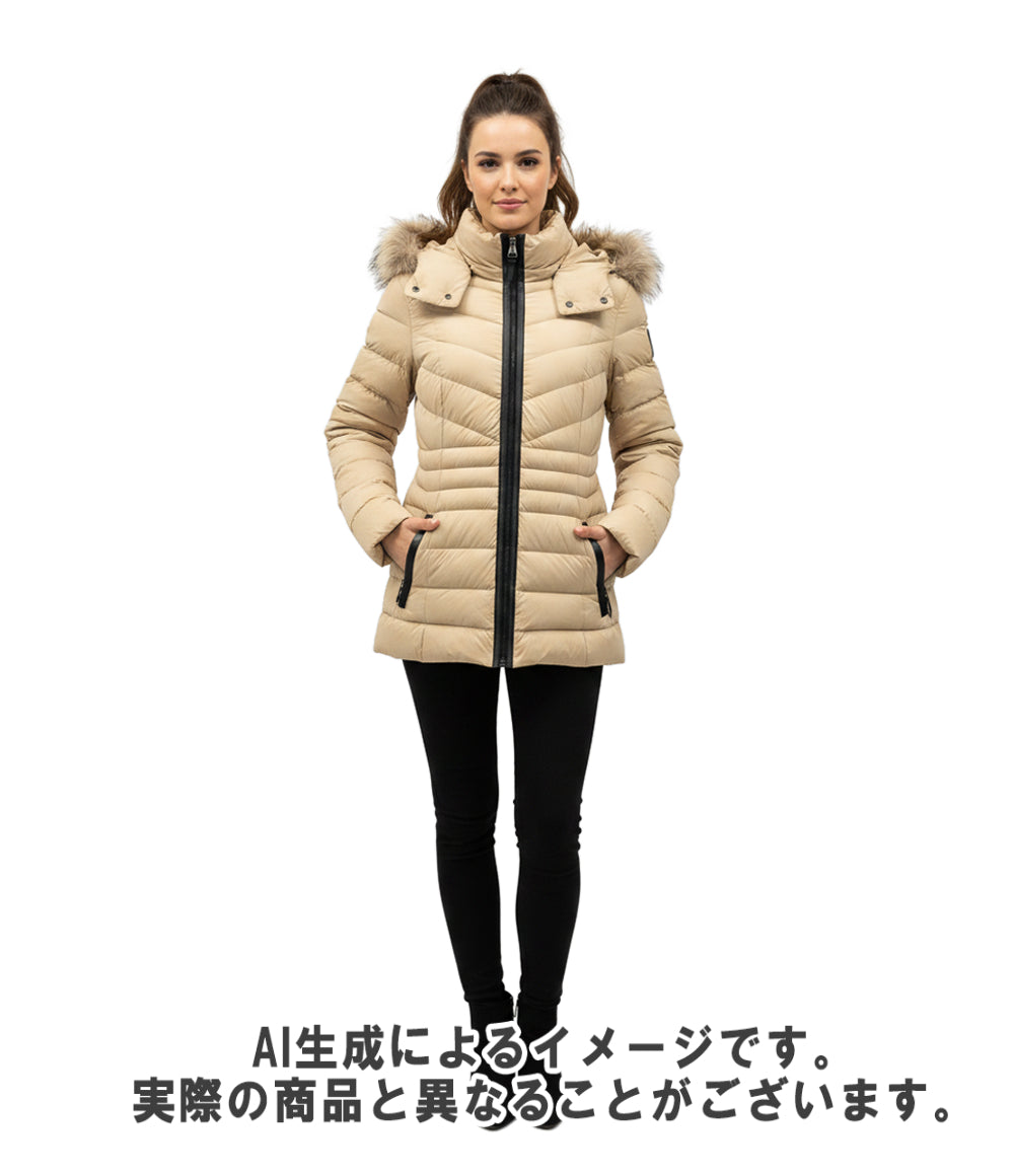 Mackage ダウンジャケット ファー フード付き ダブルジップ LaG Onlinestore PATSY-BX 11332220-3A レディース SIZE XS マッカージュ