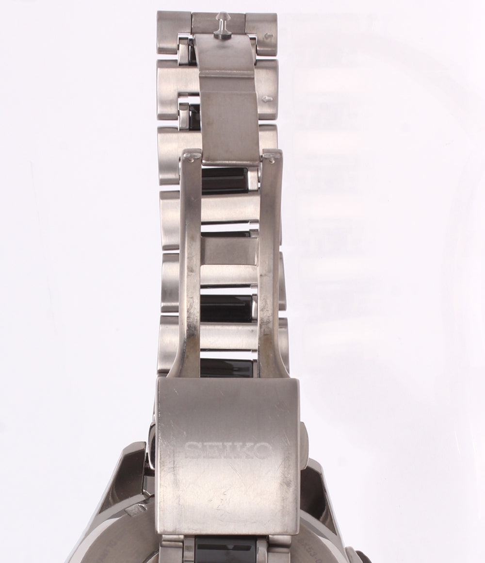 SEIKO 腕時計 アストロン ASTRON GPSソーラー ブラック 8X53-0AB0 メンズ セイコー