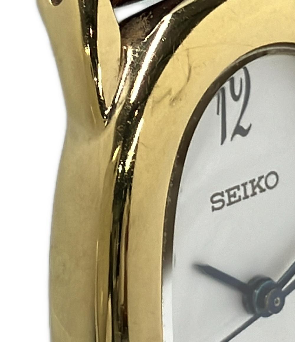 SEIKO 腕時計 ノイエ クオーツ ホワイト系 1F21-5B70 レディース セイコー