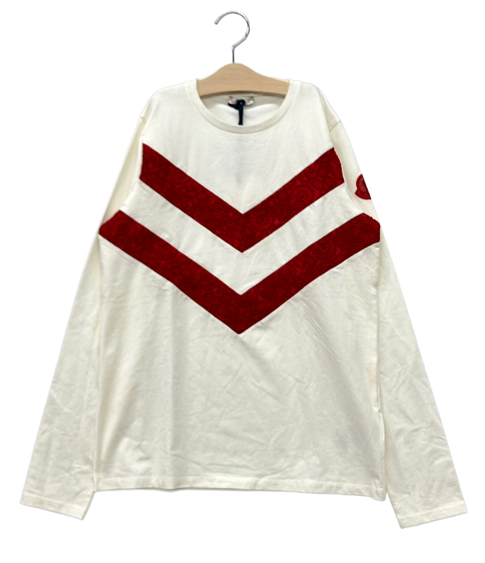 美品 MONCLER 長袖Tシャツ MAGLIA T-SHIRT レース タグ付き キッズ