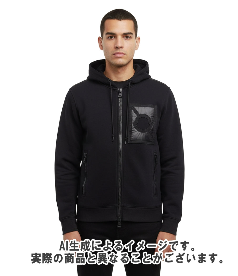 MONCLER 長袖パーカー maglia cardigan d209h8400500 メンズ SIZE M モンクレール