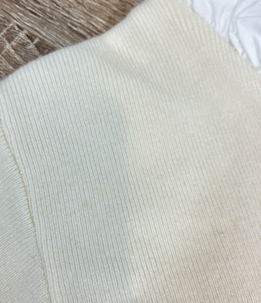 CLANE 長袖ニット タグ付き FRILL V NECK KNIT TOPS 19106-2282 レディース SIZE 1 (S) クラネ