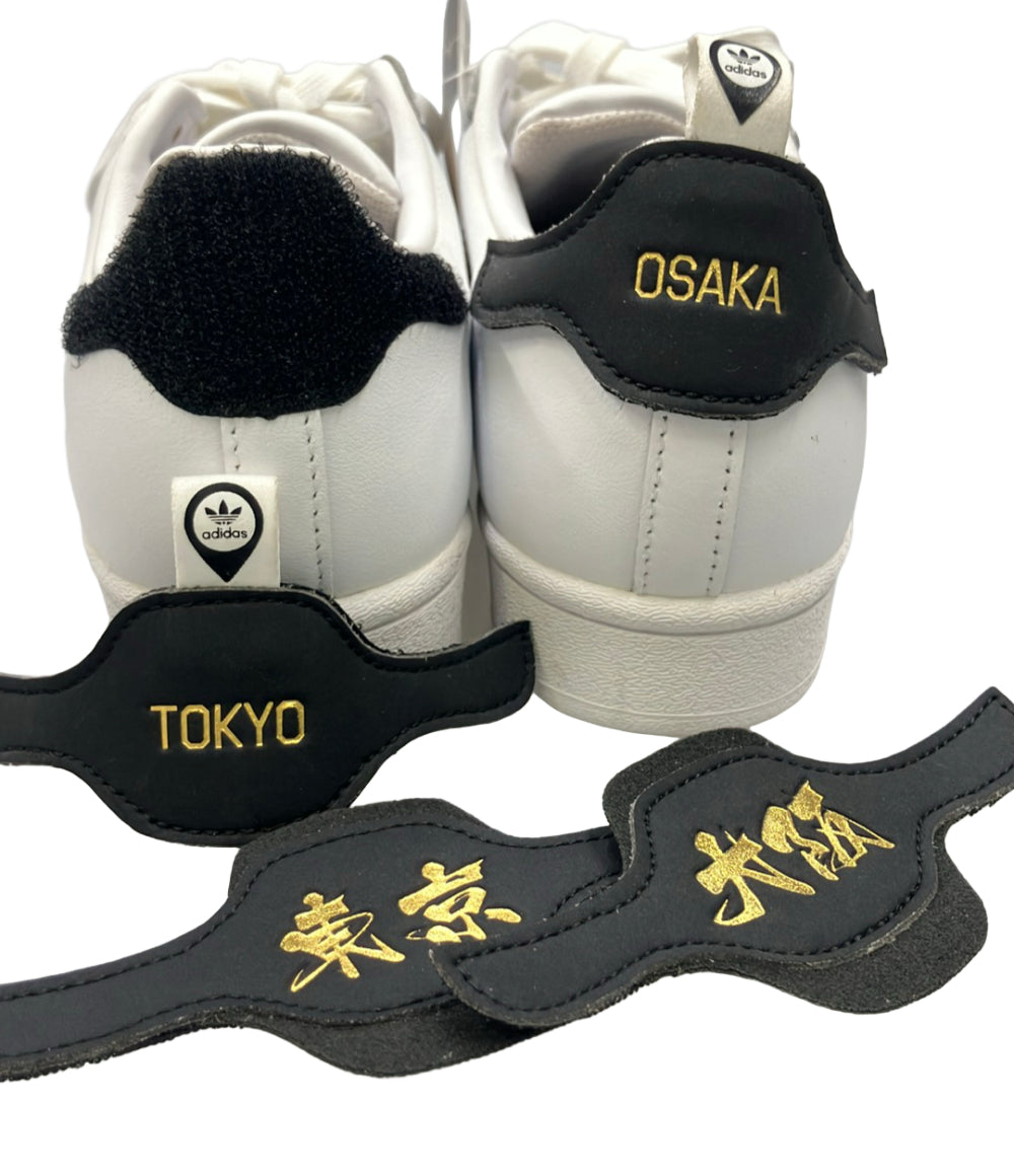 美品 adidas ローカットスニーカー スーパースター 50th 大阪モデル FX7786 レディース SIZE 23.5 アディダス