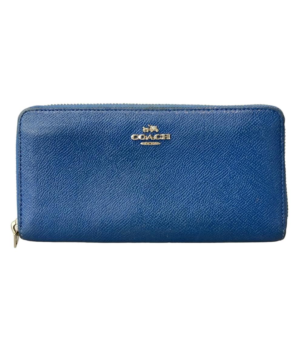 COACH 長財布 コーチ長財布 ラウンドファスナー シグネチャー 財布