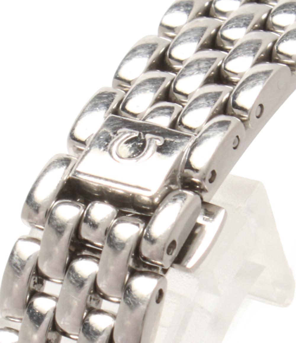 OMEGA 腕時計 de ville デ・ヴィル クオーツ シルバー レディース オメガ