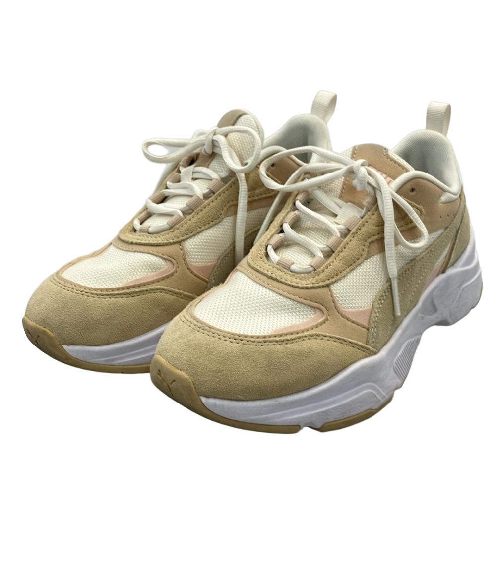 PUMA ローカット厚底スニーカー カシーア SFS 391535-02 レディース 