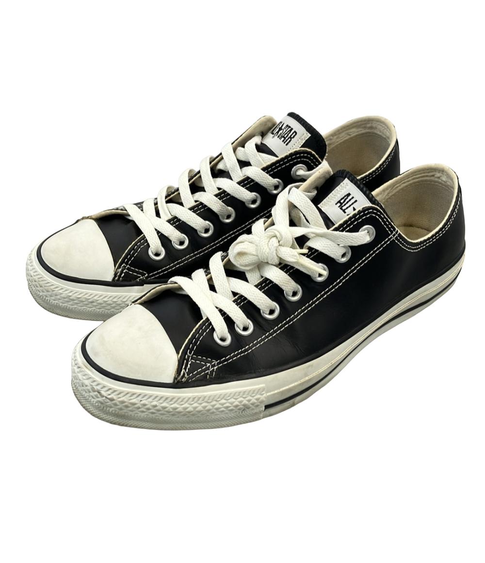 コンバースレザー27.5 CONVERSE ローカットスニーカー レザー メンズ SIZE 27.5 (L