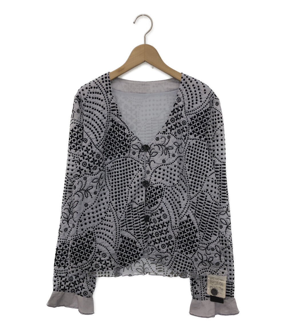 新品、未使用、SACAI レース ドッキング シャツ（中古・古着通販 