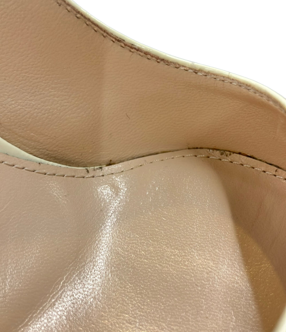 PRADA ポインテッドトゥエナメルパンプス レディース SIZE 37 1/2 プラダ