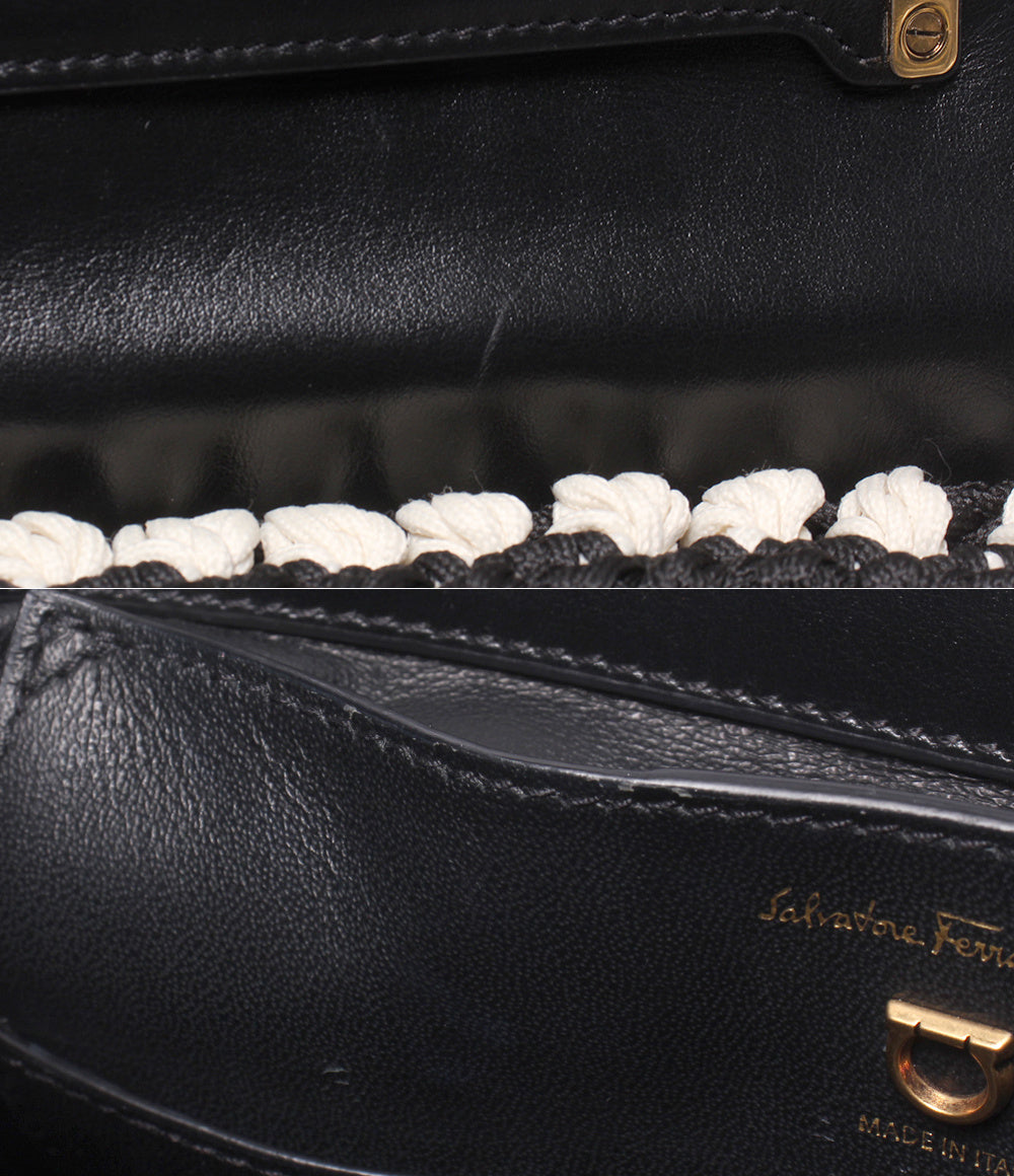 Salvatore Ferragamo 2WAY ハンドバッグ ショルダーバッグ 肩掛け 斜め掛け マーゴット ガンチーニ レディース サルヴァトーレフェラガモ