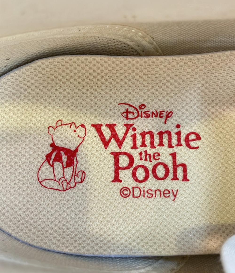 美品 CONVERSE ハイカットスニーカー サイドジップ ×クマのプーさん CHILD ALL STAR N POOH PT Z HI キッズ SIZE 22.0 (M) コンバース