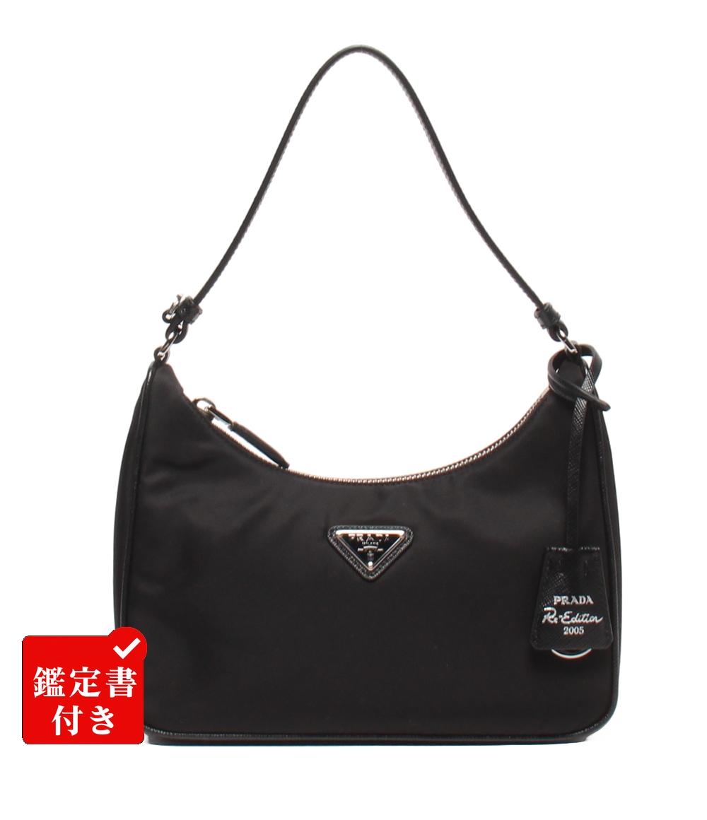 美品 プラダ ナイロンハンドバッグ ショルダーバッグ 肩掛け Re 