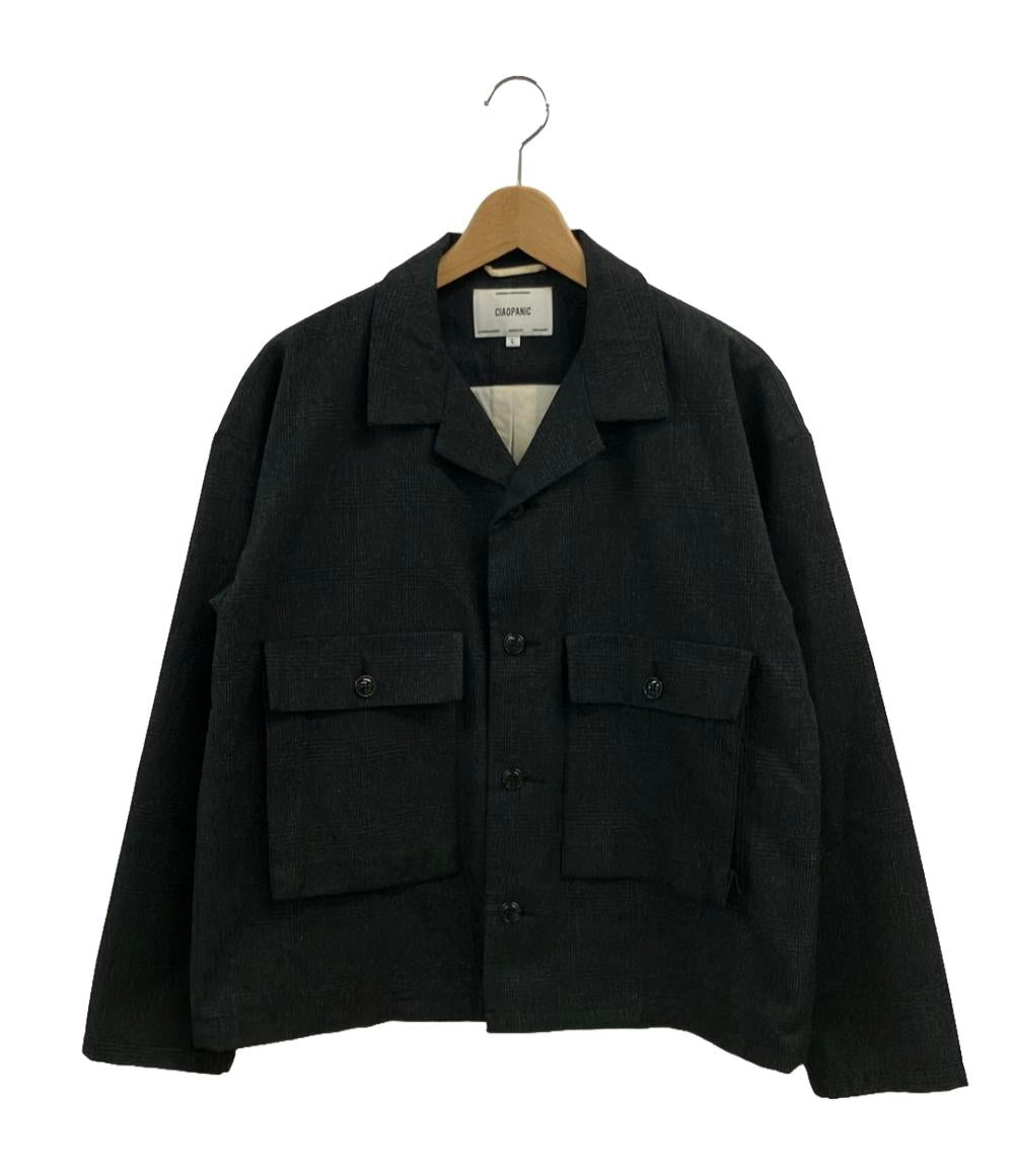 チャオパニック シャツジャケット チェック柄 メンズ SIZE L (L