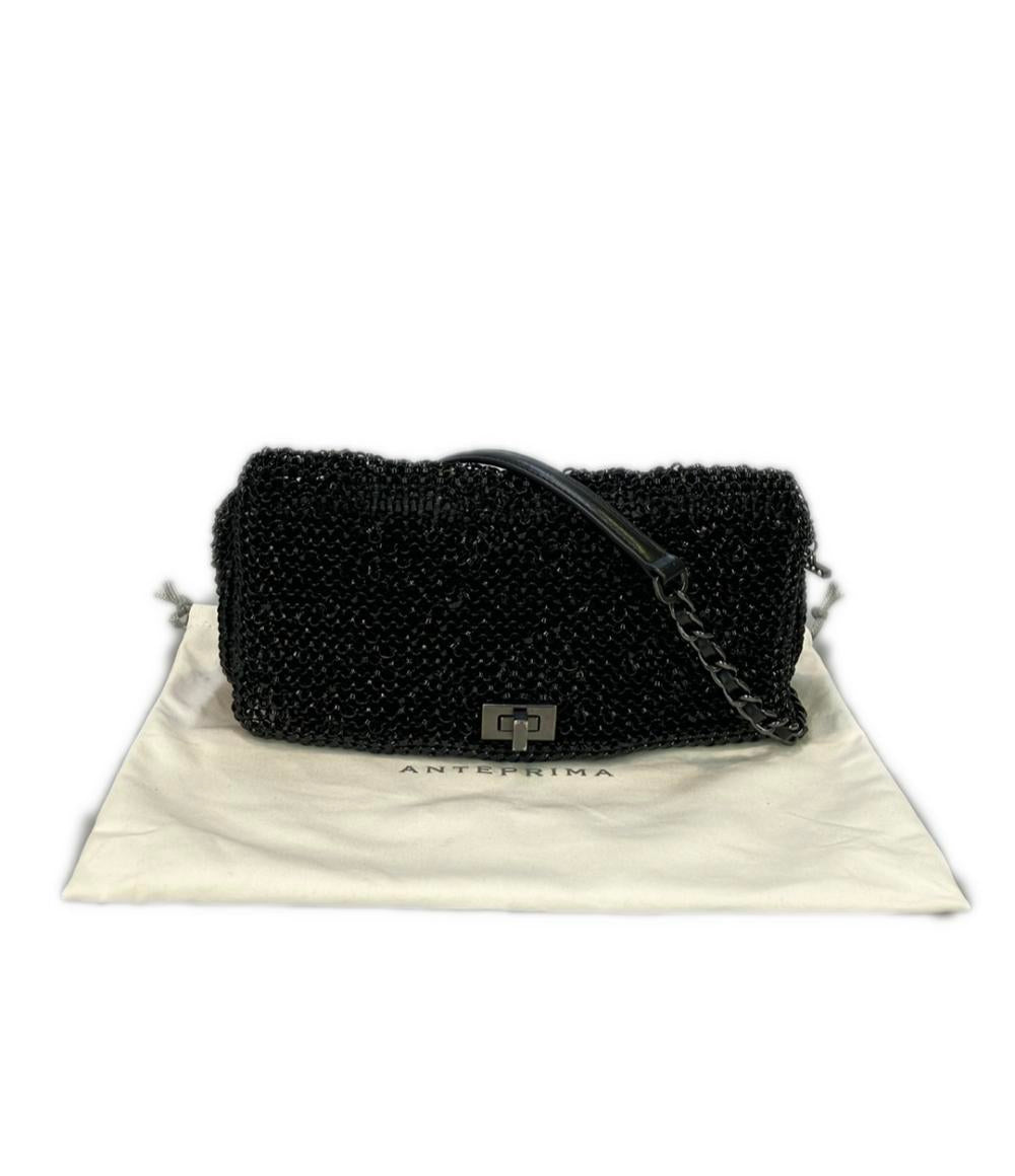 美品 ANTEPRIMA 2way クラッチバッグ チェーンショルダーバッグ 斜め掛け 肩掛け レディース アンテプリマ