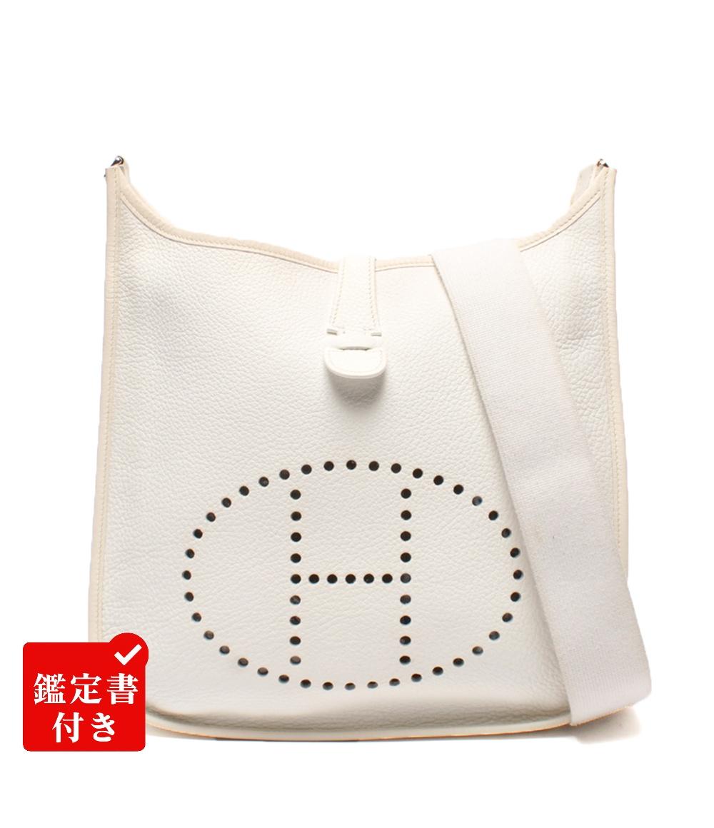 HERMES ショルダーバッグ 肩掛け 斜め掛け □K刻印 シルバー金具 