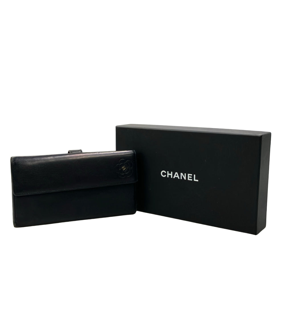 CHANEL ダブルホック 長財布 レディース シャネル