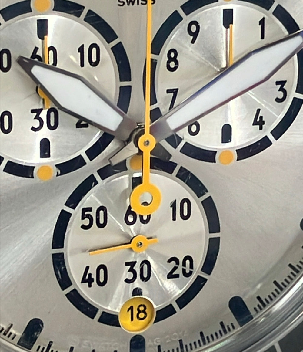Swatch 腕時計 クオーツ シルバー メンズ スウォッチ