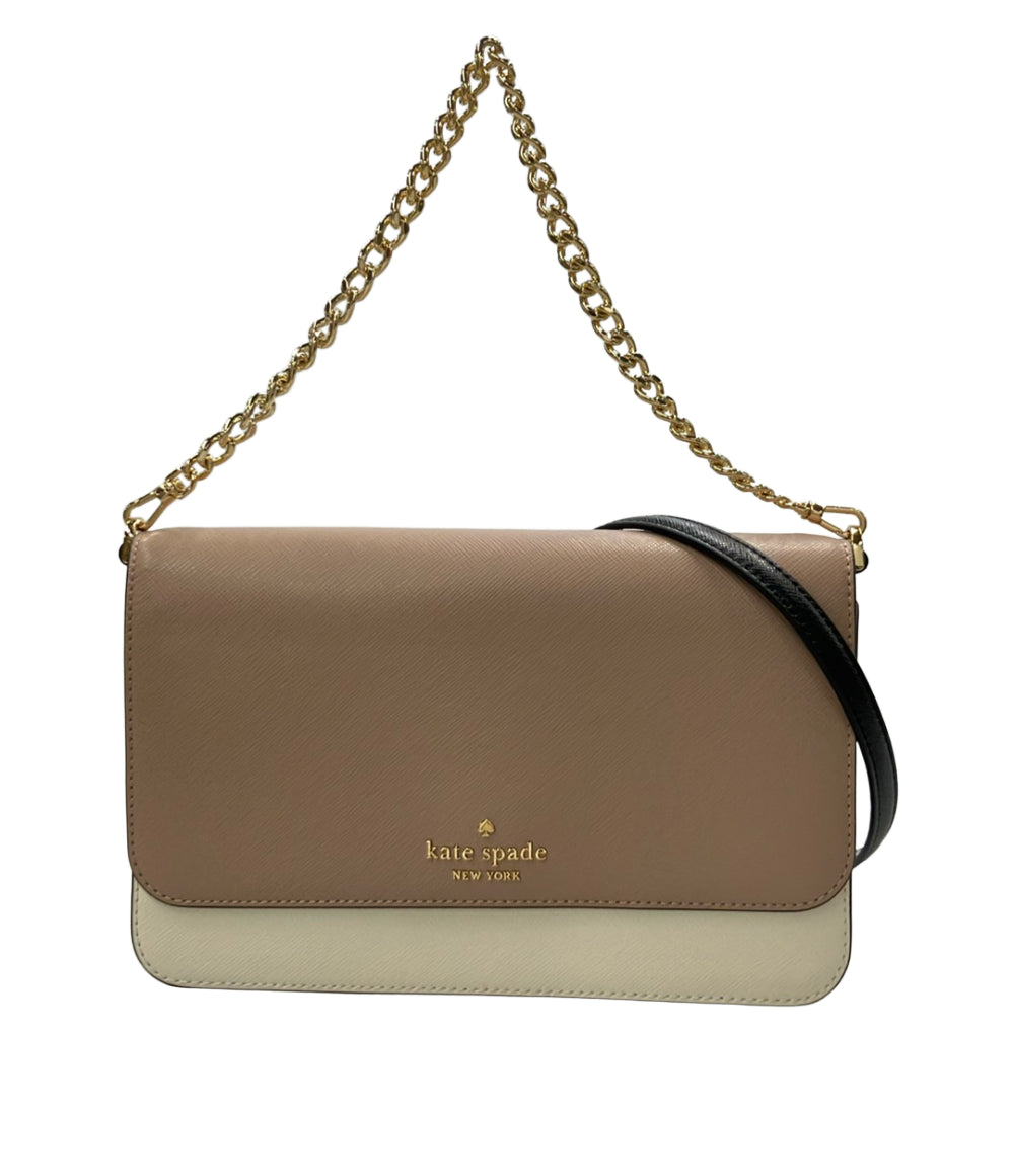 【美品】Kate Spade 2WAY ハンドバッグ ショルダー 美品 Kate Spade 2way ショルダーバッグ 肩掛け チェーン 斜めがけ