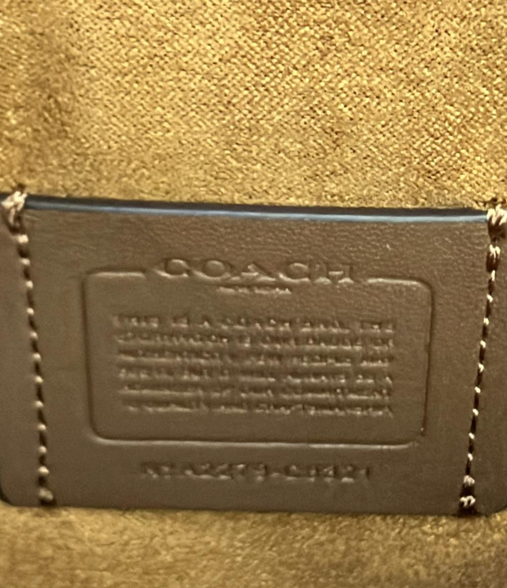 美品 COACH ショルダーバッグ 斜め掛け シグネチャー C8321 レディース コーチ
