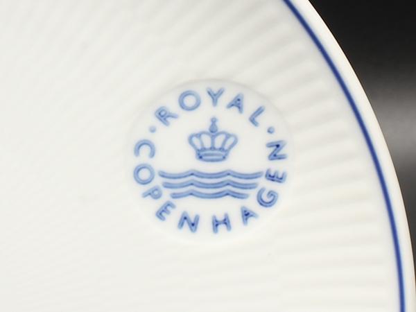 美品 Royal Copenhagen プレート 皿 23cm ブルーライン ロイヤルコペンハーゲン
