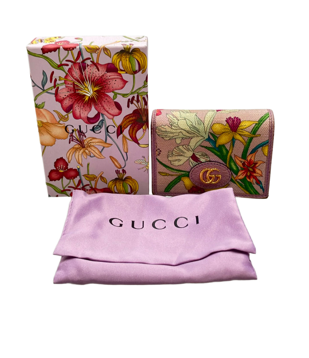 GUCCI 二つ折り財布 フローラ 577347 0416 レディース グッチ