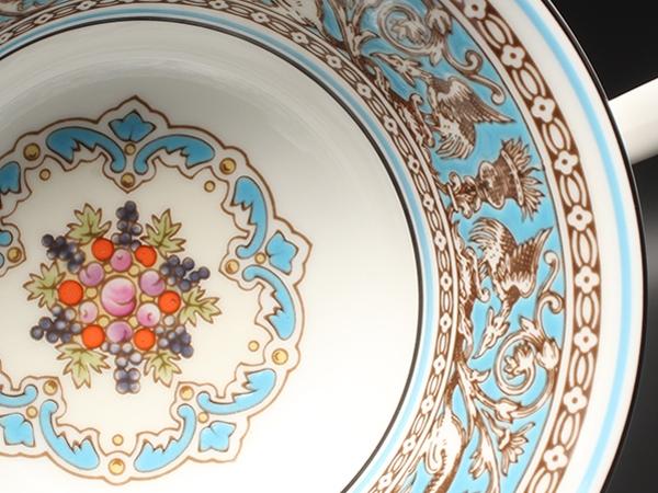 美品 WEDGWOOD カップ フロレンティーン ターコイズ ウエッジウッド