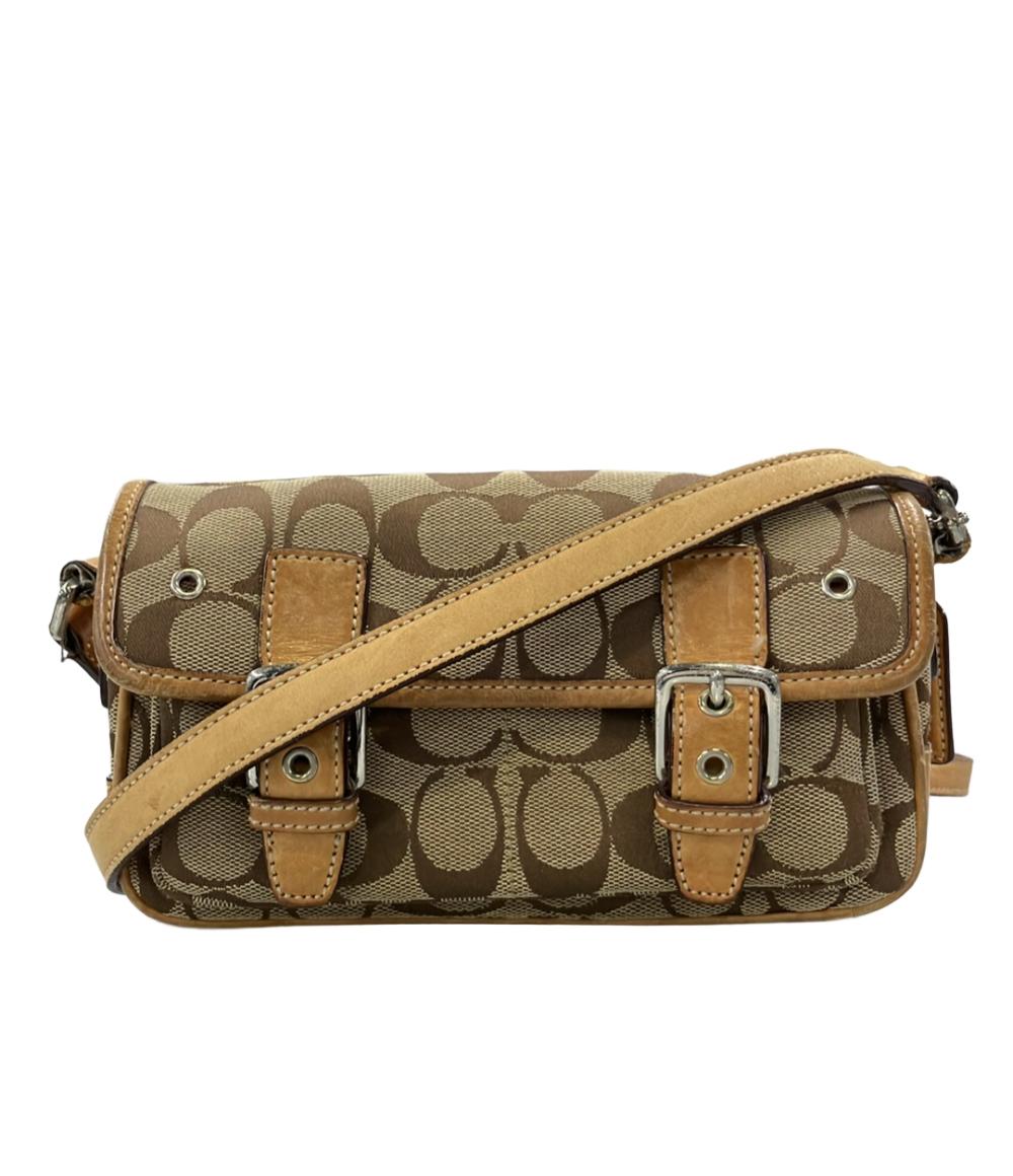 COACH ショルダーバッグ 斜め掛け シグネチャー 6844 レディース