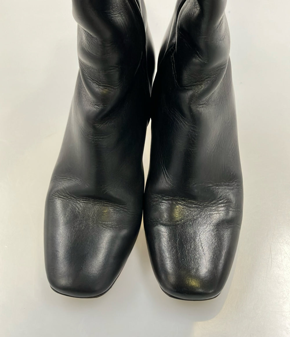 Salvatore Ferragamo ロングブーツ ガンチーニ レディース SIZE 6 1/2 D サルヴァトーレフェラガモ