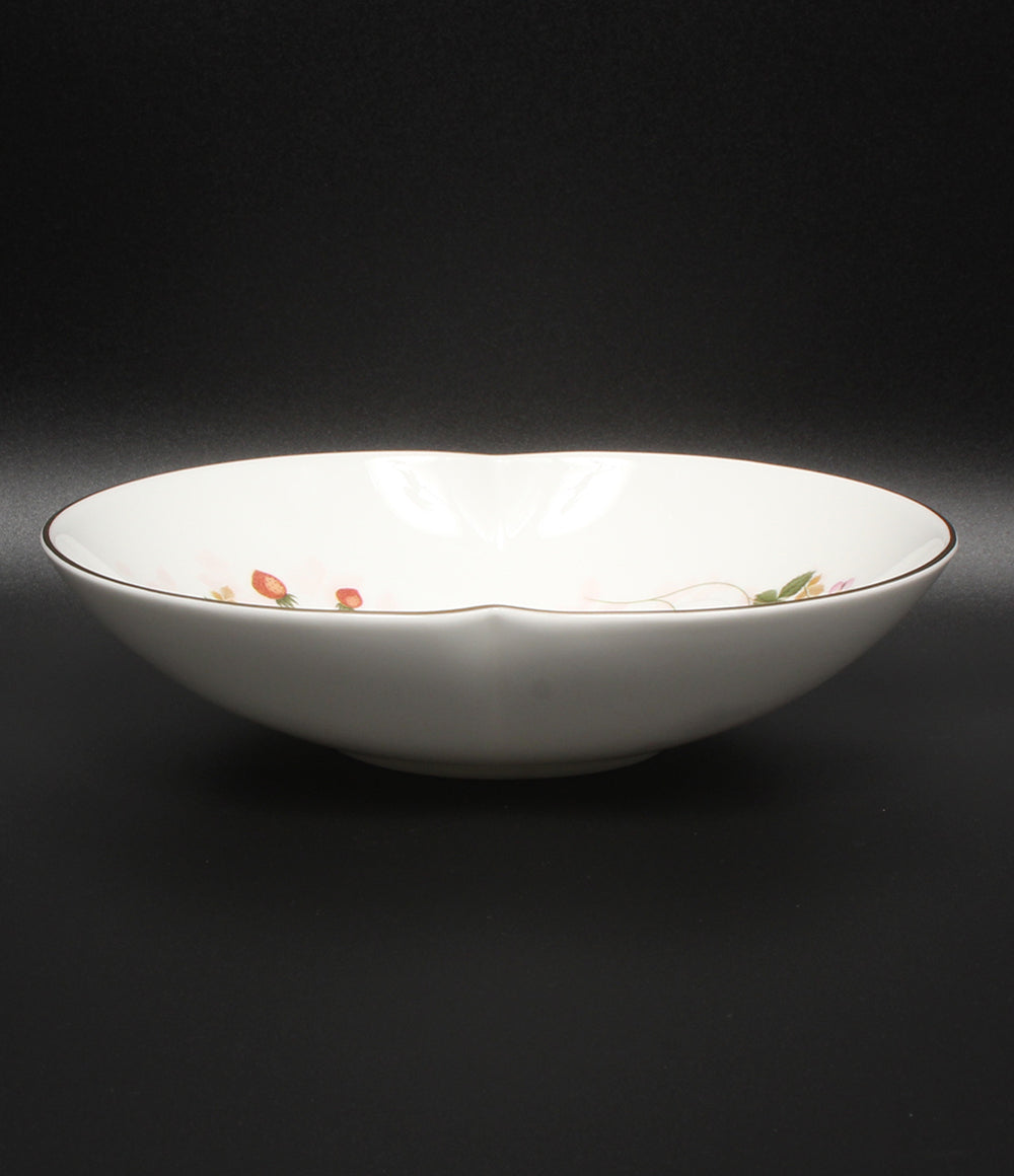 美品 WEDGWOOD マリアージュボウル 皿 2点セット 20cm ワイルドストロベリー ウェッジウッド