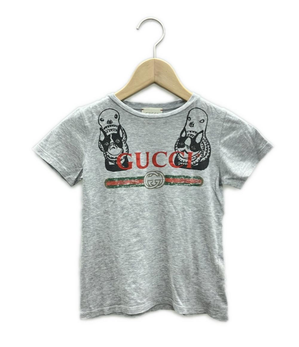 グッチ クルーネック半袖Tシャツ ブルドッグ キッズ SIZE 6 (120) GUCCI – rehello by BOOKOFF