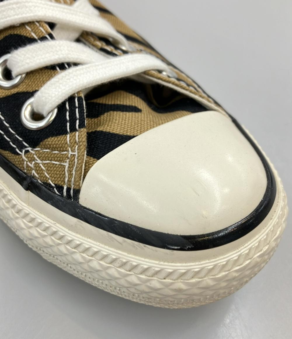 CONVERSE ローカットスニーカー タイガー柄 アニマル柄 レディース SIZE 23.5 (M) コンバース