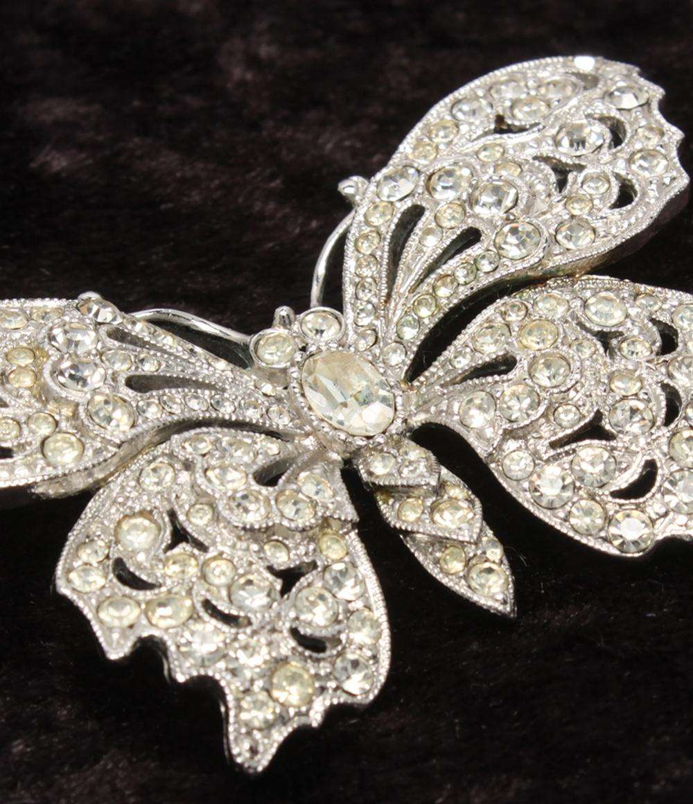 Attwood and Sawyer ブローチ バタフライモチーフ レディース