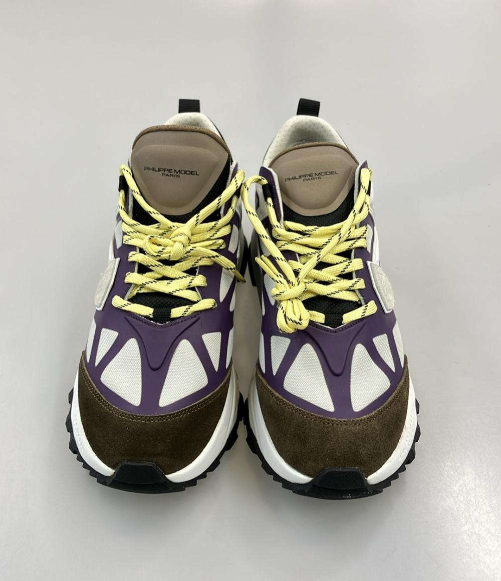 PHILIPPE MODEL ローカットスニーカー パネルデザイン メンズ SIZE 41 (25.5cm) フィリップモデル