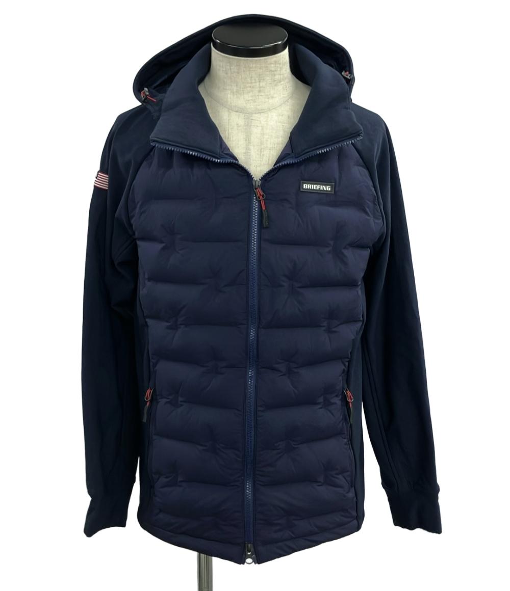 美品　BRIEFING ブリーフィング　ダウンジャケット　ブラック　Lサイズ ブリーフィング ダウンジャケット メンズ SIZE L BRIEFING