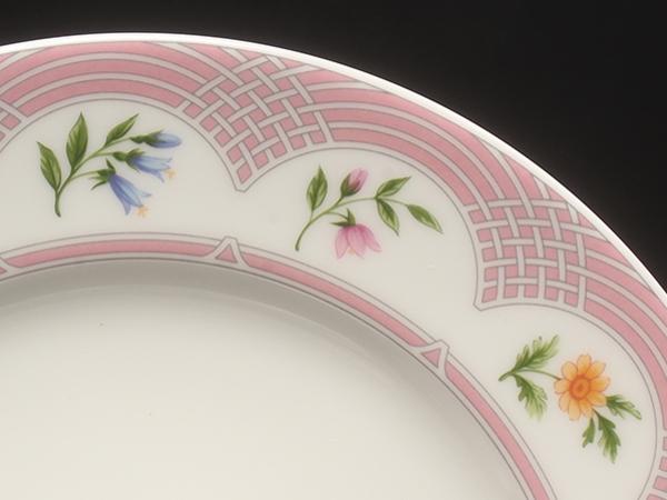 美品 ティファニー プレート 皿 2点セット 18cm ブーケ TIFFANY&Co.