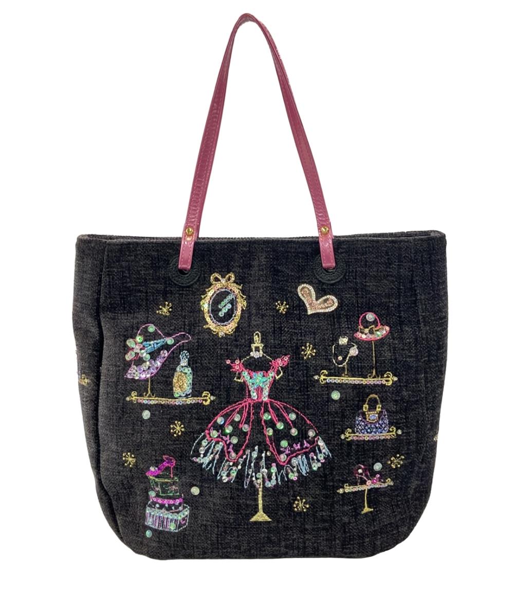 美品》Think Bee! シンクビー マルガリータ デニム トートバッグ