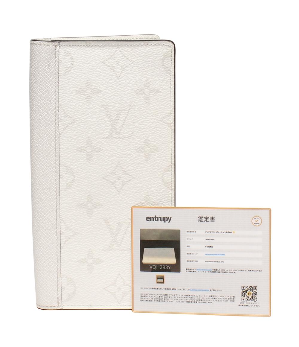 ルイ・ヴィトン 長財布 ポルトフォイユ・ブラザ NM タイガラマ M30889 メンズ LOUIS VUITTON