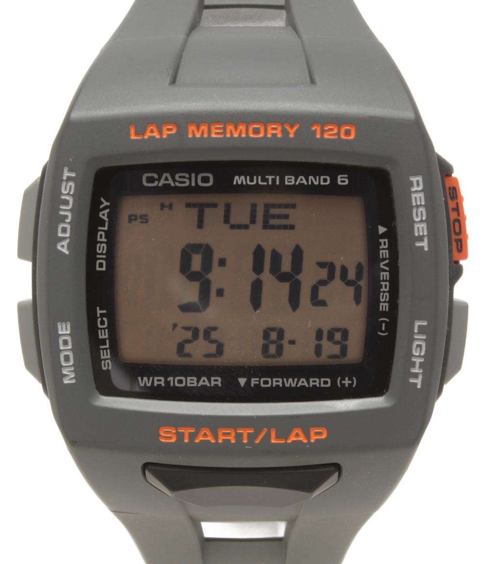 R7-2638 CASIO CBX-1000 デジタル腕時計 ブラック