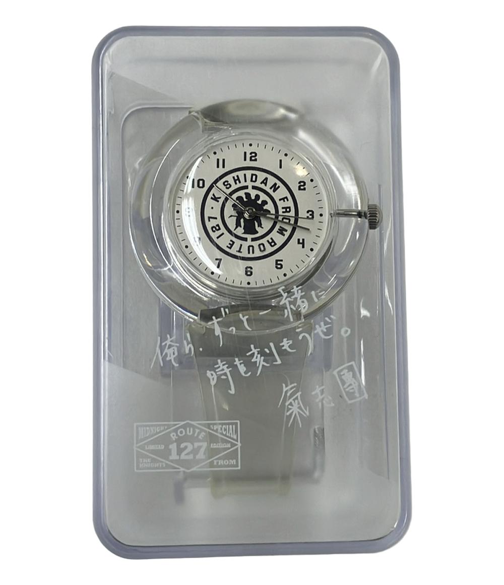 腕時計 俺ら、ずっと一緒に時を刻もうぜ。 氣志團 トイウォッチ クオーツ ホワイト レディース