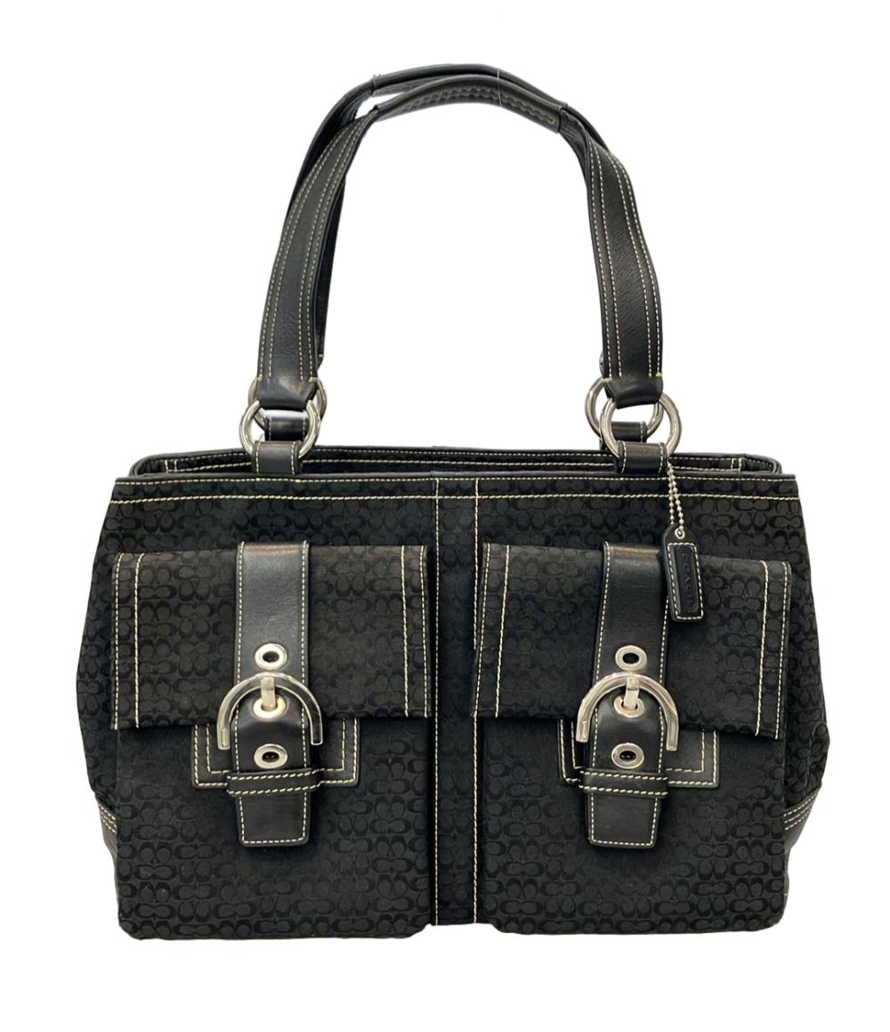 COACH トートバッグ ショルダーバッグ 肩掛け ミニシグネチャー 6427