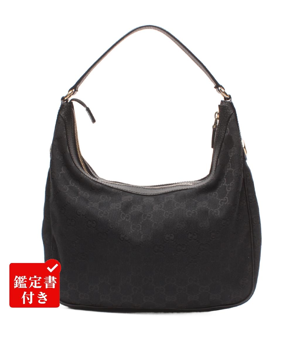 グッチ ワンショルダーバッグ ホーボー GGキャンバス ブラウン GUCCI