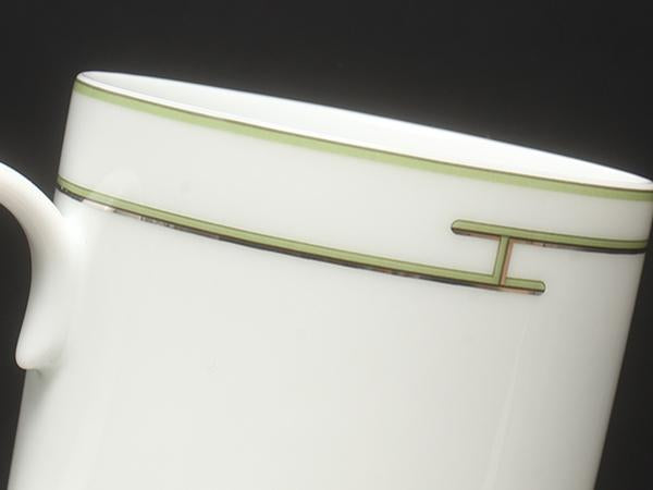 美品 エルメス マグカップ リズム Rhythm HERMES