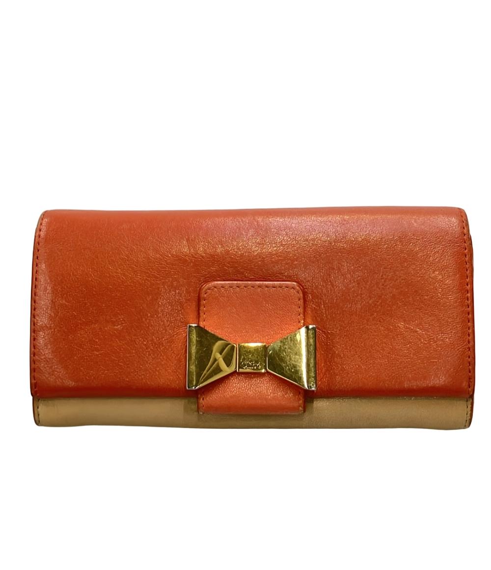 【美品！】★Chloeレディース長財布 クロエ 長財布 レディース マーシー ブラック CHLOE CHC23AP098 I31