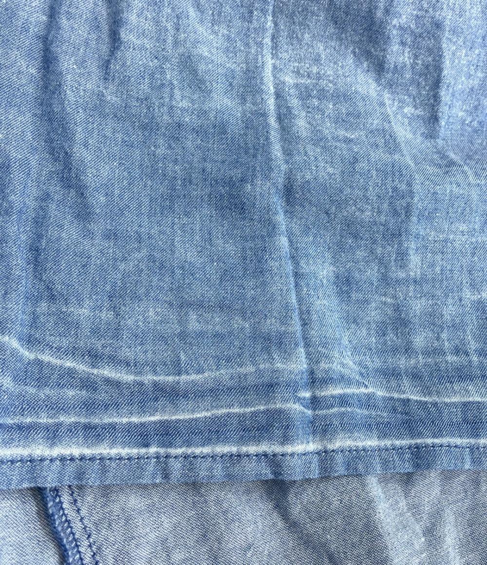 BEARDSLEY 長袖 デニムギャザーワンピース レディース SIZE 1 ビアズリー