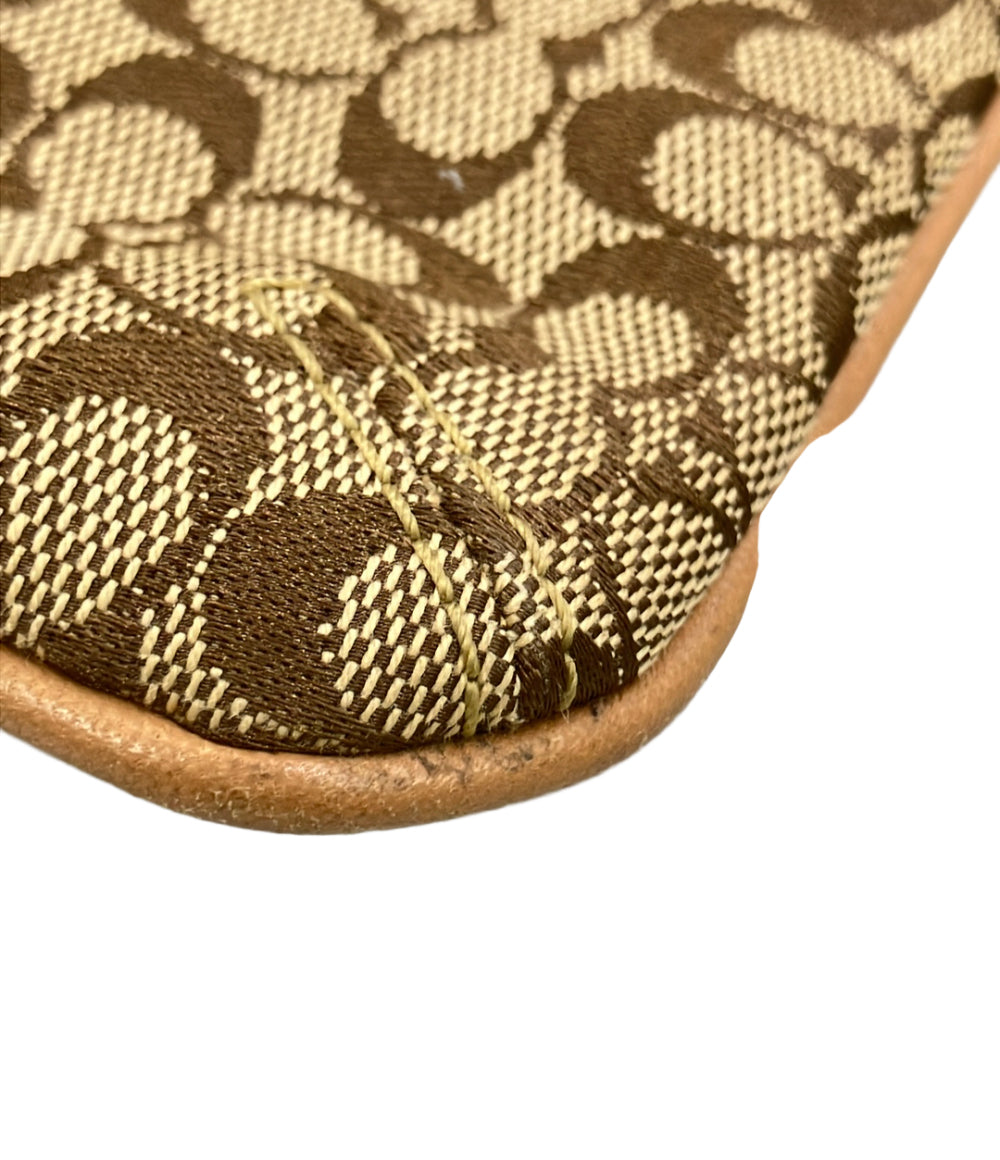 COACH ポーチ ミニシグネチャー レディース コーチ
