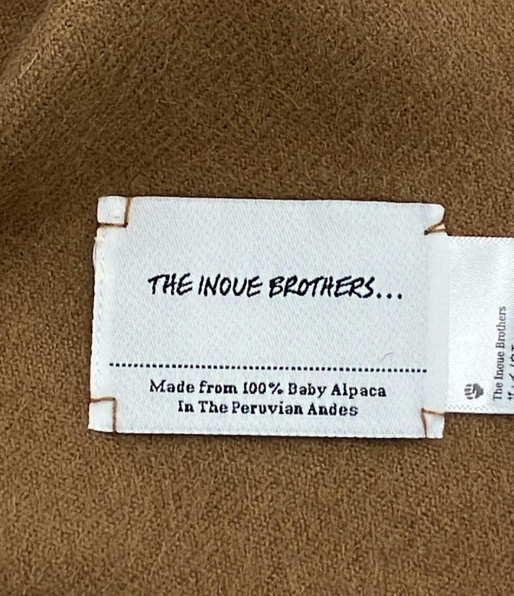 美品 ザイノウエブラザーズ マフラー ベイビーアルパカ 100% レディース THE INOUE BROTHERS