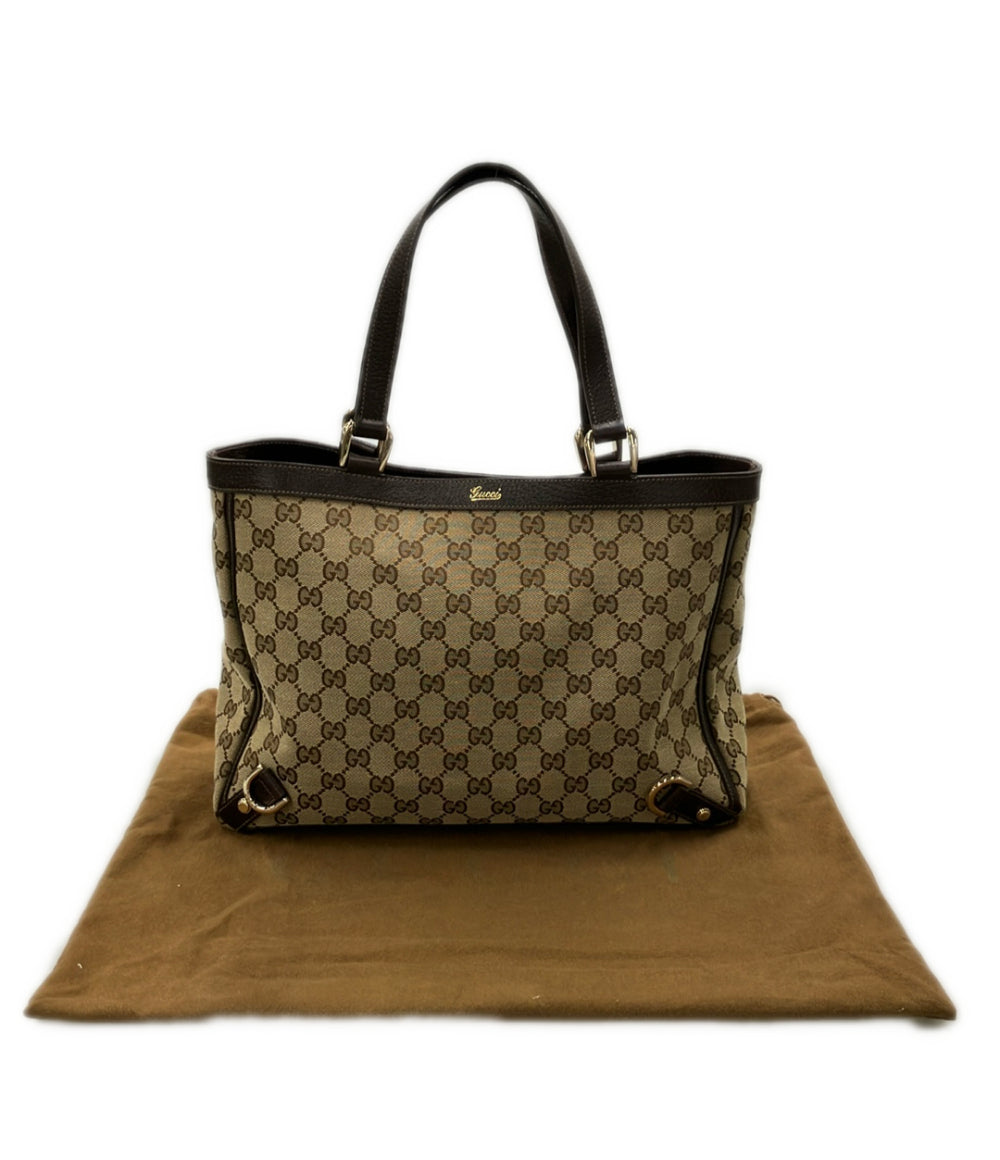 美品 GUCCI トートバッグ GGキャンバス 170004 493492 レディース グッチ