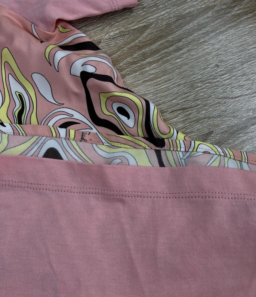 Emilio Pucci 半袖Tシャツ 総柄 1577-343-1190 レディース SIZE S エミリオ・プッチ